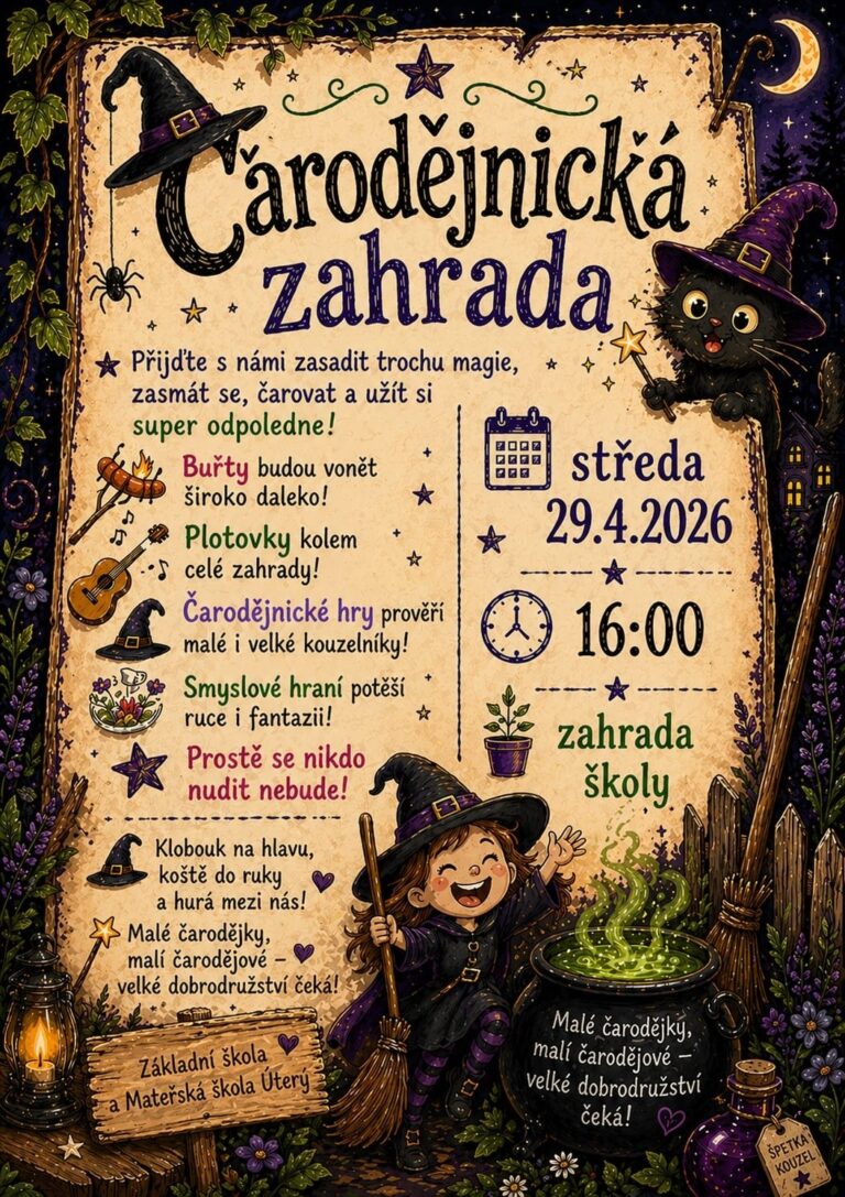 pozvánka čarody