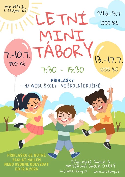 letní minitábory